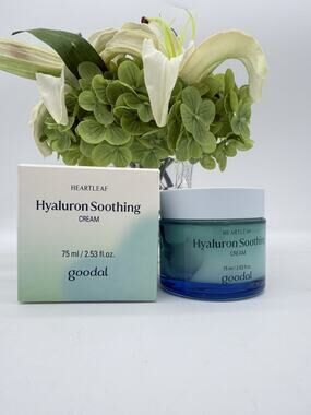 Goodal Heartleaf Hyaluron Soothing Cream 2.53 oz / 75 mL exp 11/2027
